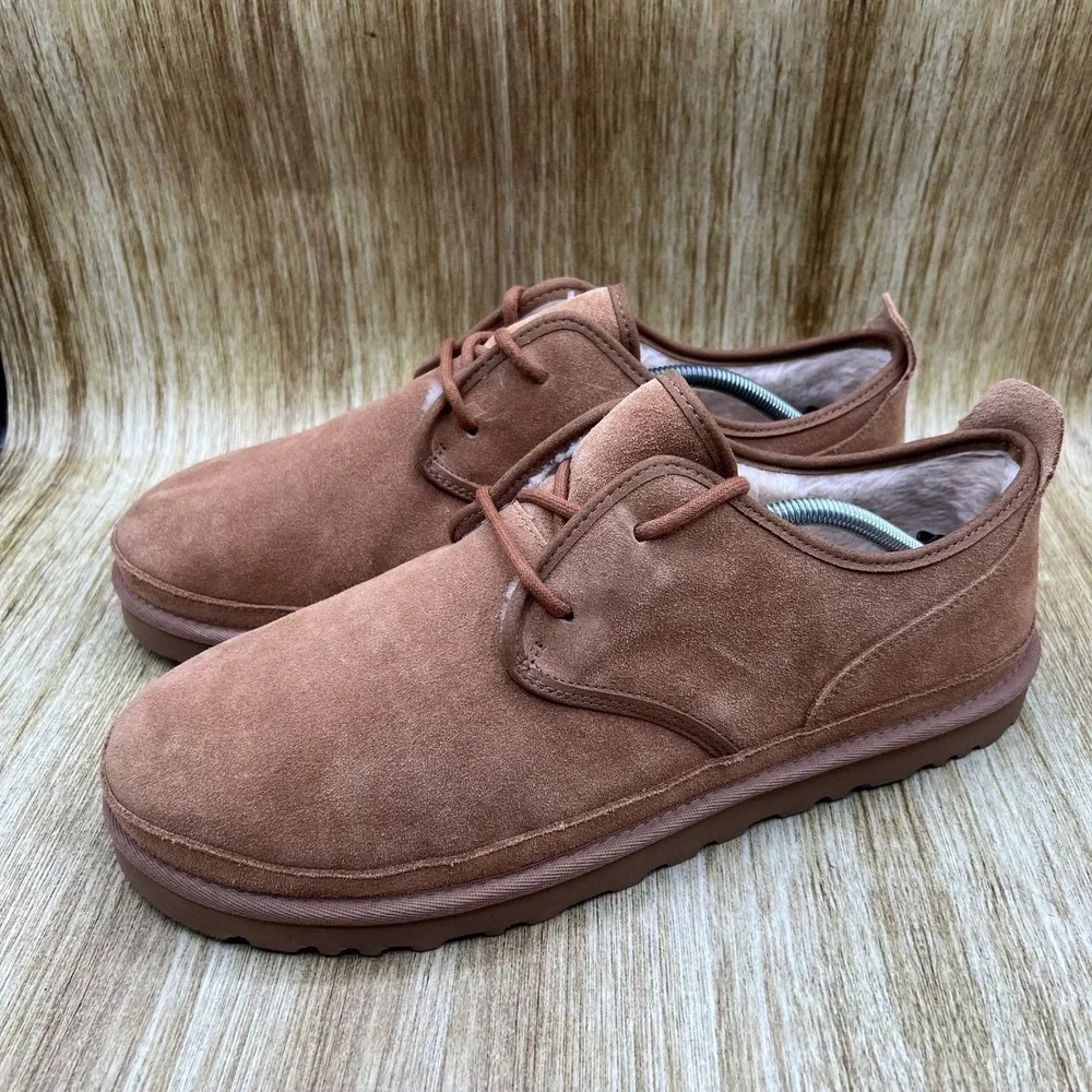 UGG Maksim II Men's Size 13 Chestnut Brown Lace Up Suede Shoes Casual 1166760